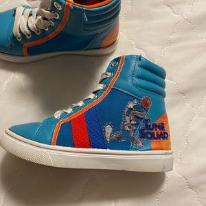 Boys High Top Space Jam shoes